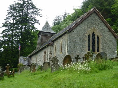 The little church of St Michael and All Angels in Stow.  